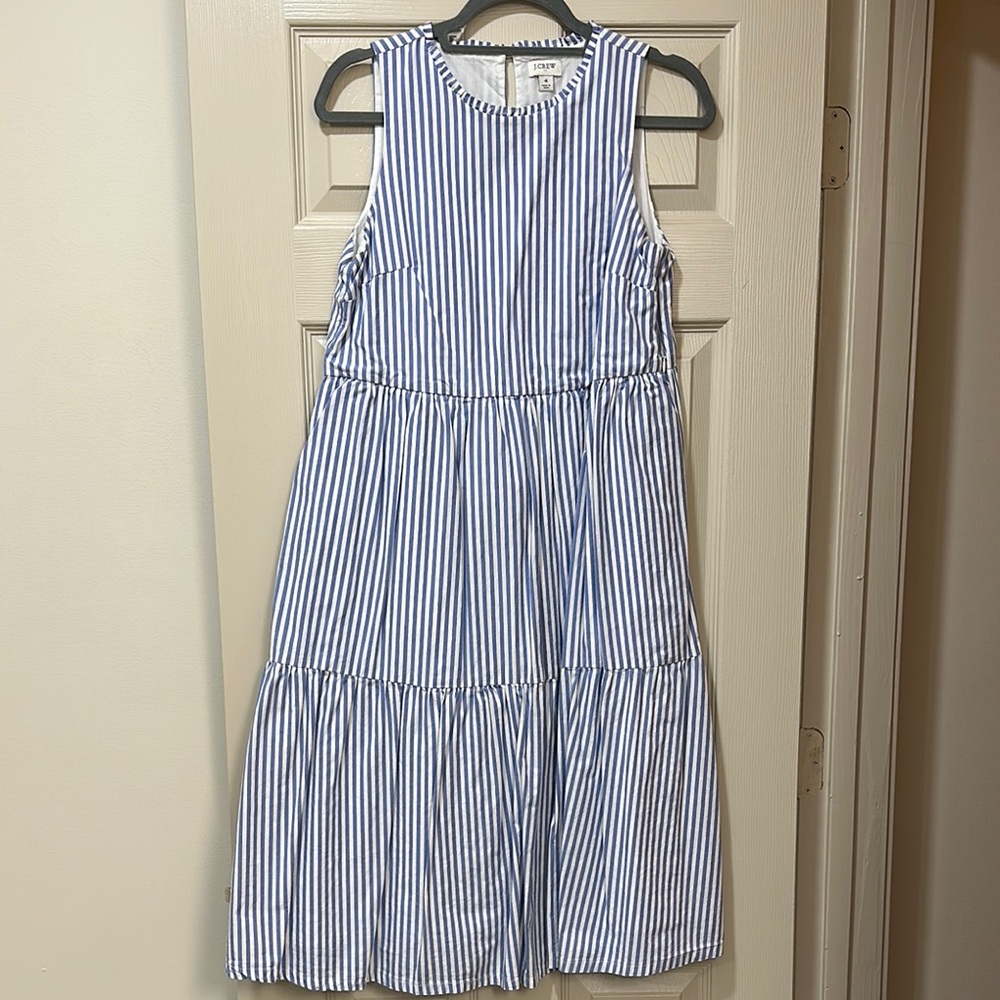 J. Crew Striped Summer Dress